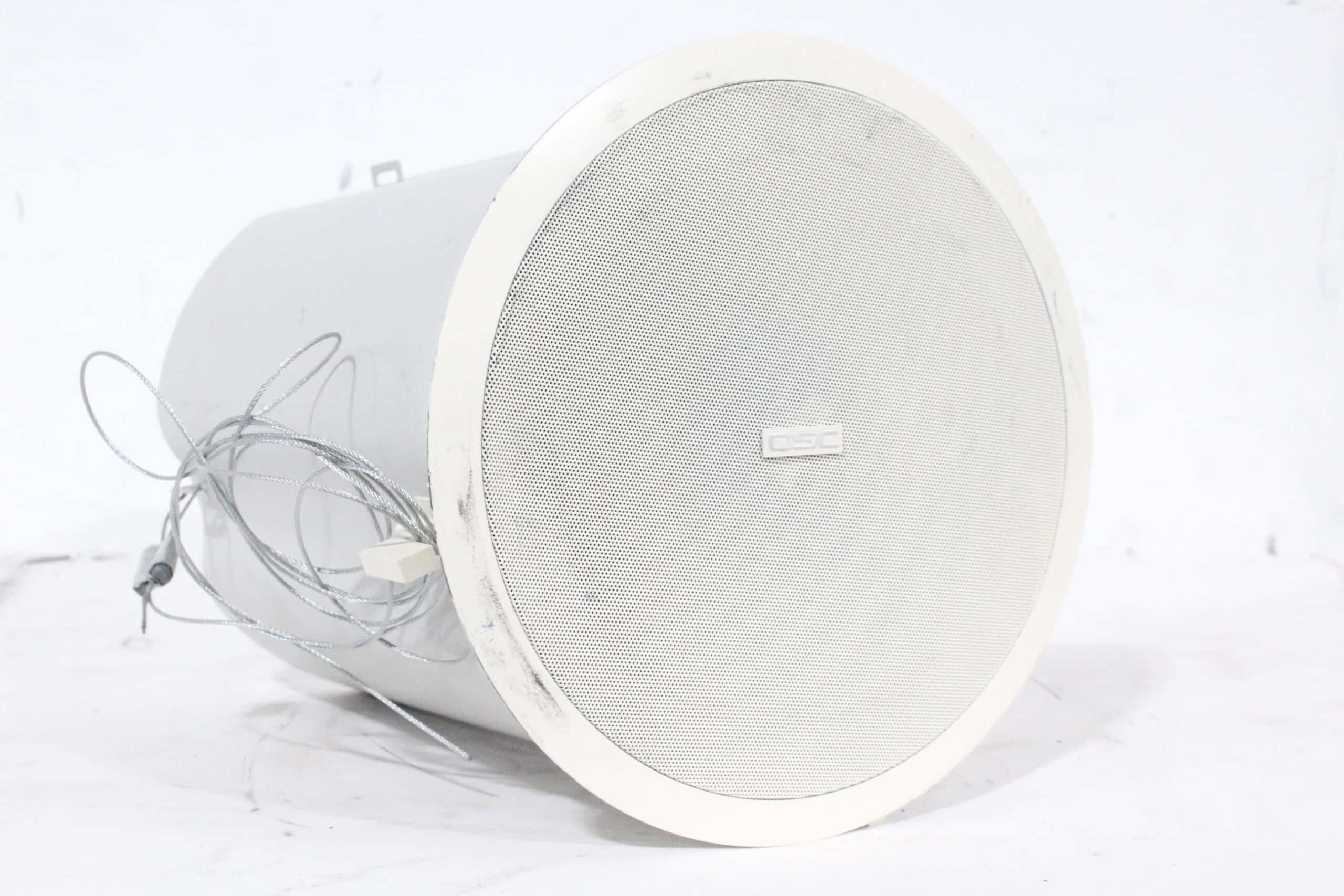 Qsc Ad C Tw Ceiling Mount Passive Subwoofer System W Built In