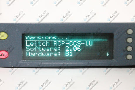 LEITCH RCP-CCS-1U Remote Control Panel