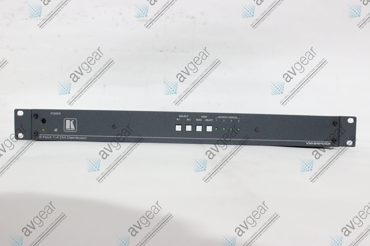 Kramer VM-24HDCP 2x1:4 DVI (HDCP) Distribution Amplifier