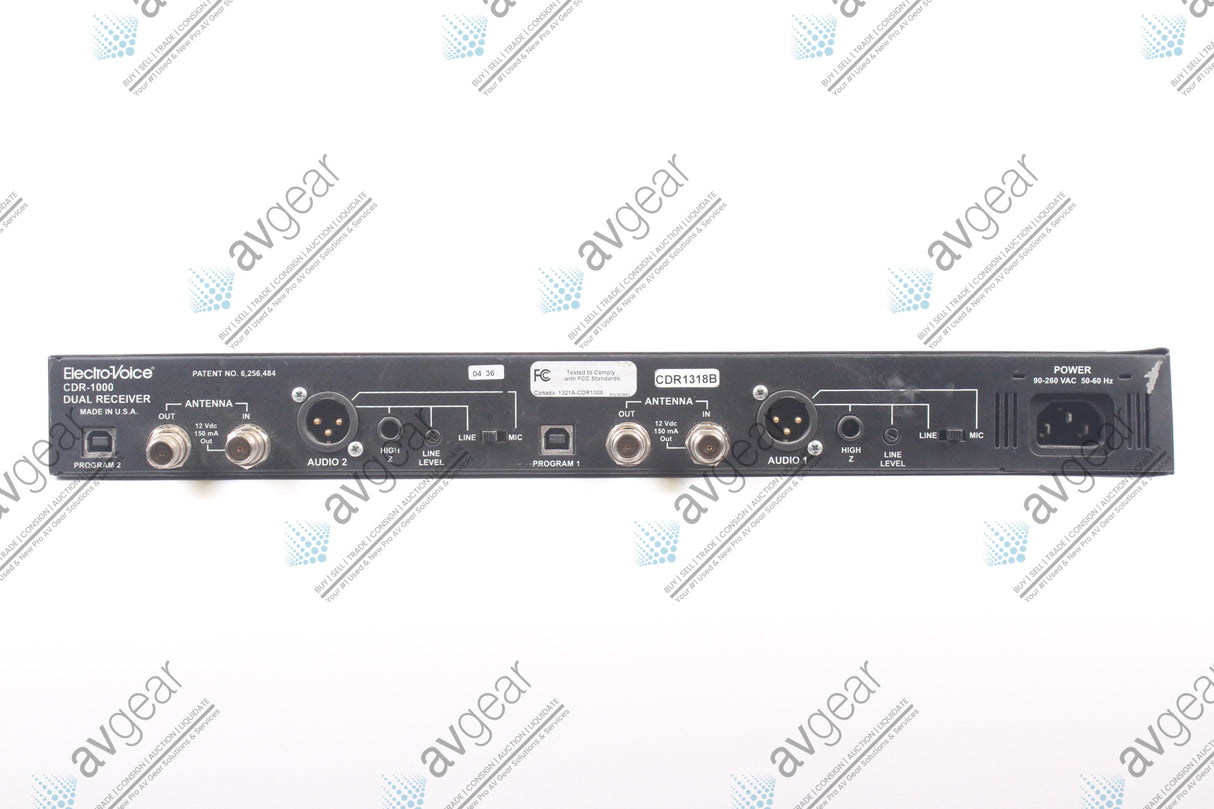 Electro-Voice CDR-1000 Dual RE-1 Receiver