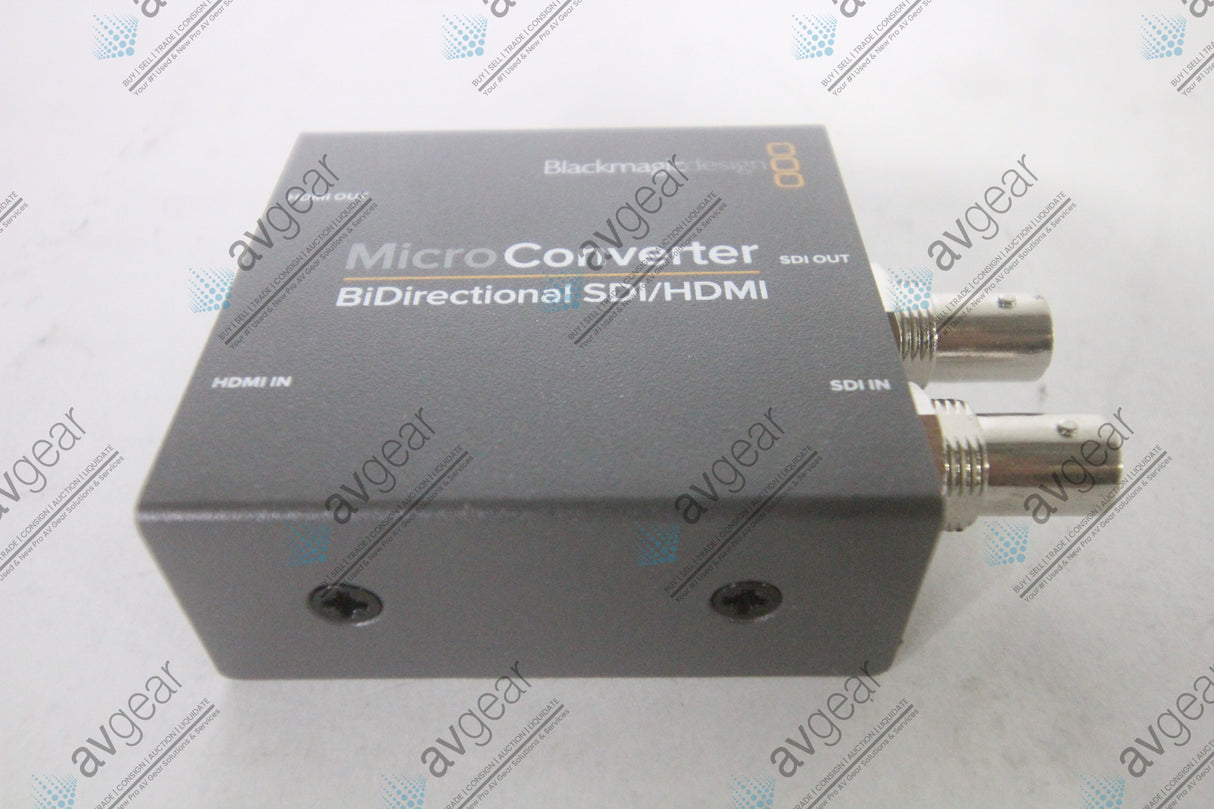 Blackmagic Design CONVBDC/SDI/HDMI BiDirectional SDI/HDMI MicroConverter (NO Power Supply)