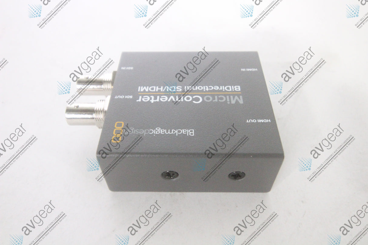 Blackmagic Design CONVBDC/SDI/HDMI BiDirectional SDI/HDMI MicroConverter (NO Power Supply)