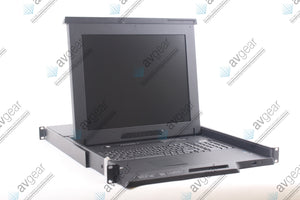 Eclipse ER1-17N8-USB 8-Port KVM Rackmount LCD Keyboard in Original Box