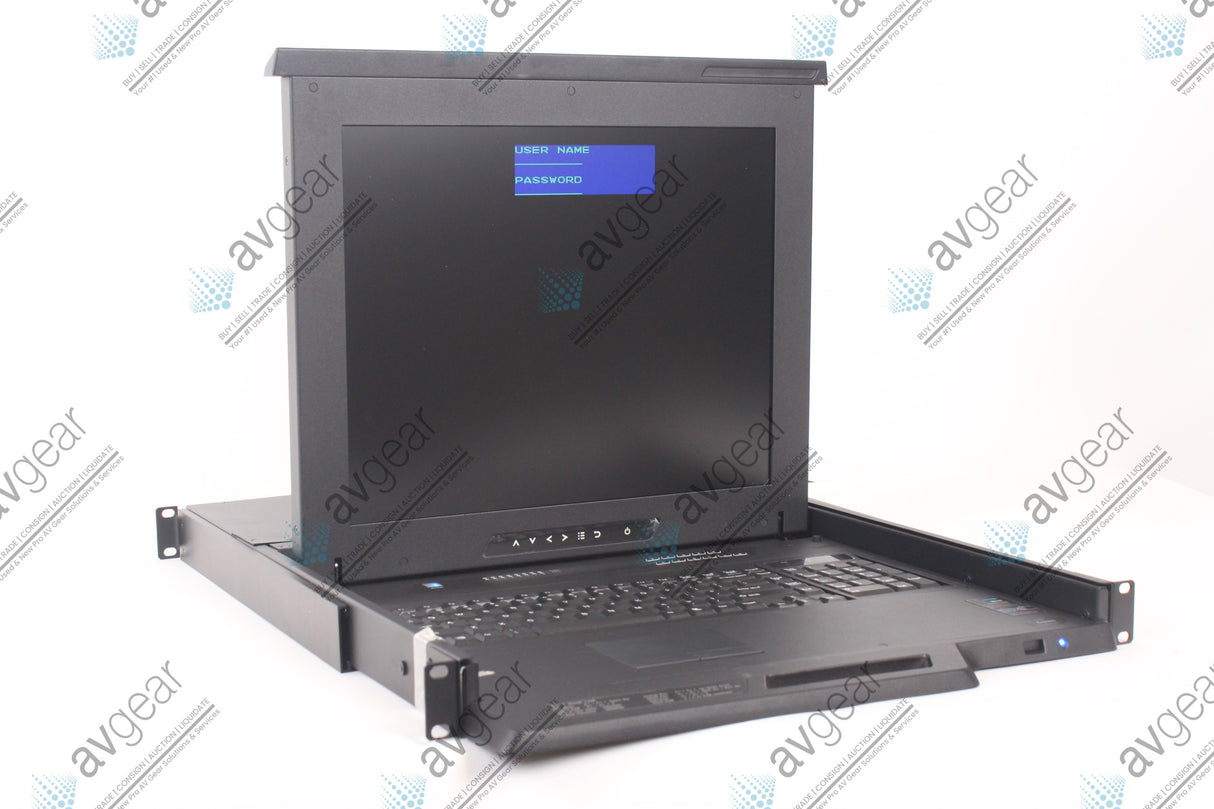 Eclipse ER1-17N8-USB 8-Port KVM Rackmount LCD Keyboard in Original Box