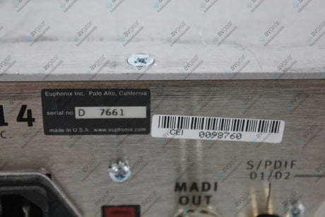 AVID Euphonix DM714 AES/EBU to MADI Converter (Cosmetic Wear)