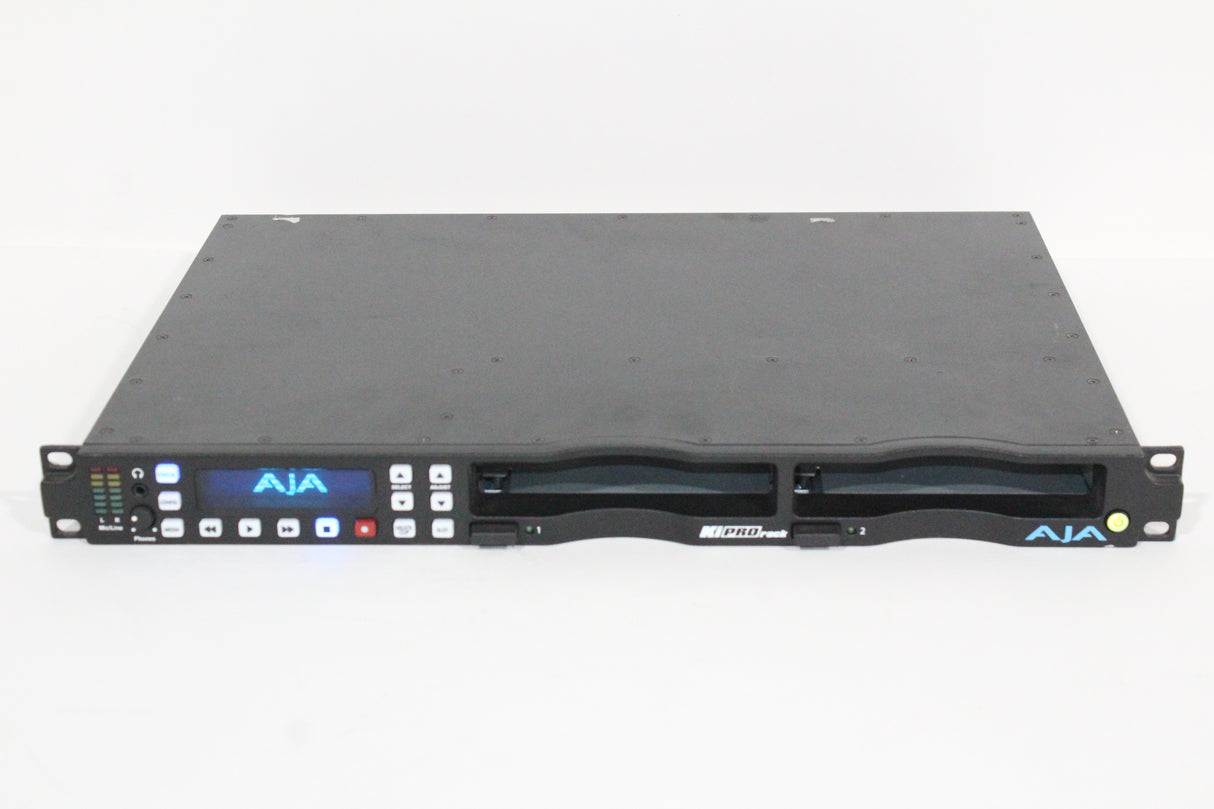 AJA Ki Pro Rack File Based 1RU HD/SD Recorder and Player (1330-8-4)