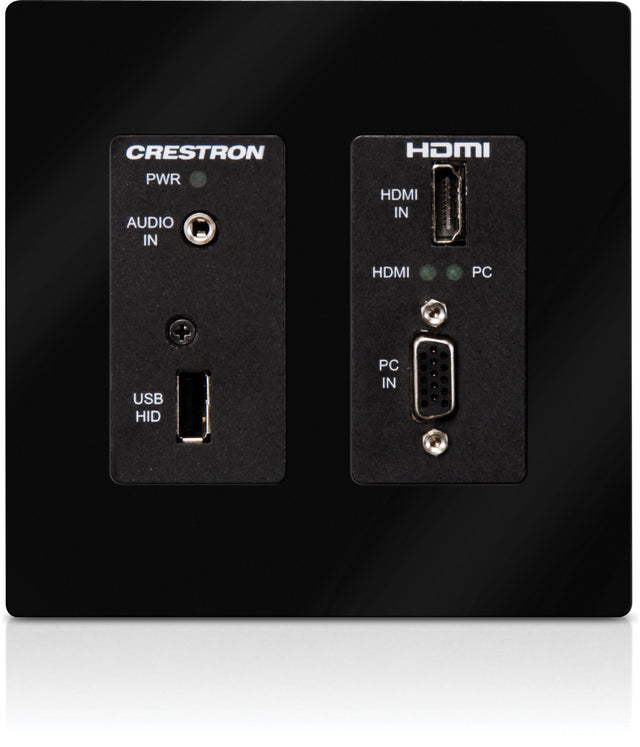 Crestron DM-TX-200-C-2G-B-T Wall Plate DigitalMedia 8G+Transmitter Cover|crestron-dm-tx-200-c-2g-b-t-wall-plate-digitalmedia-8gtransmitter