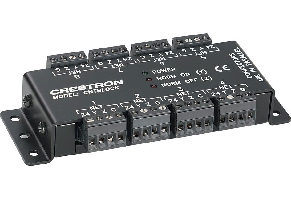 Crestron CNTBLOCK Cresnet Distribution Block Cover|Crestron CNTBLOCK Cresnet Distribution Block Cover