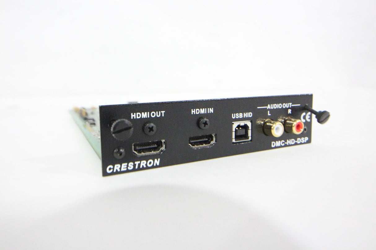 Crestron DMC-HD-DSP HDMI® Input Card w/Downmixing for DM® Switchers||Crestron DMC-HD-DSP HDMI® Input Card w/Downmixing for DM® Switchers|