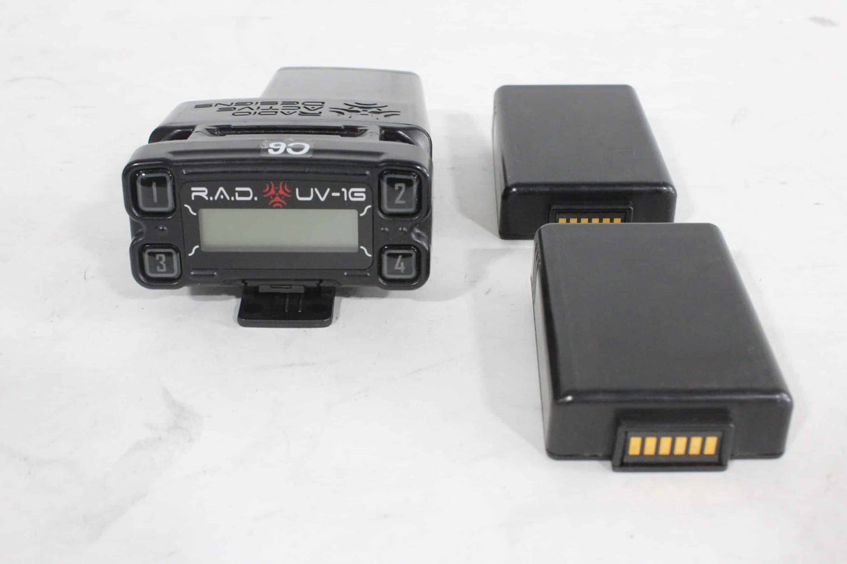 Radio Active Designs UV-1G V3 Intercom Belt Pack w/ (2) BP-L UV Rechargeable Battery Packs|Radio Active Designs UV-1G V3 Intercom Belt Pack w/ (2) BP-L UV Rechargeable Battery Packs|Radio Active Designs UV-1G V3 Intercom Belt Pack w/ (2) BP-L UV Rechargeable Battery Packs|Radio Active Designs UV-1G V3 Intercom Belt Pack w/ (2) BP-L UV Rechargeable Battery Packs|Radio Active Designs UV-1G V3 Intercom Belt Pack w/ (2) BP-L UV Rechargeable Battery Packs|Radio Active Designs UV-1G V3 Intercom Belt P