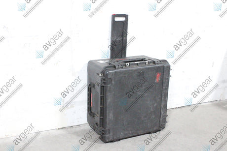 Christie LWU701i 3LCD WUXGA 7000 Lumen Projector Black 121 (116 Hours) w/ Remote and Accessories In Hard Wheeled Case (1688-348)