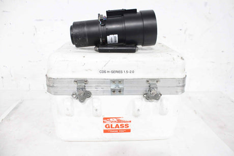 Christie 140-110103-01 Zoom Projector Lens (for H Series) in Hard Carrying Case, 1.5-2.0:1 (1688-409)|Christie 140-110103-01 Zoom Projector Lens (for H Series) in Hard Carrying Case, 1.5-2.0:1 (1688-409)|||||||