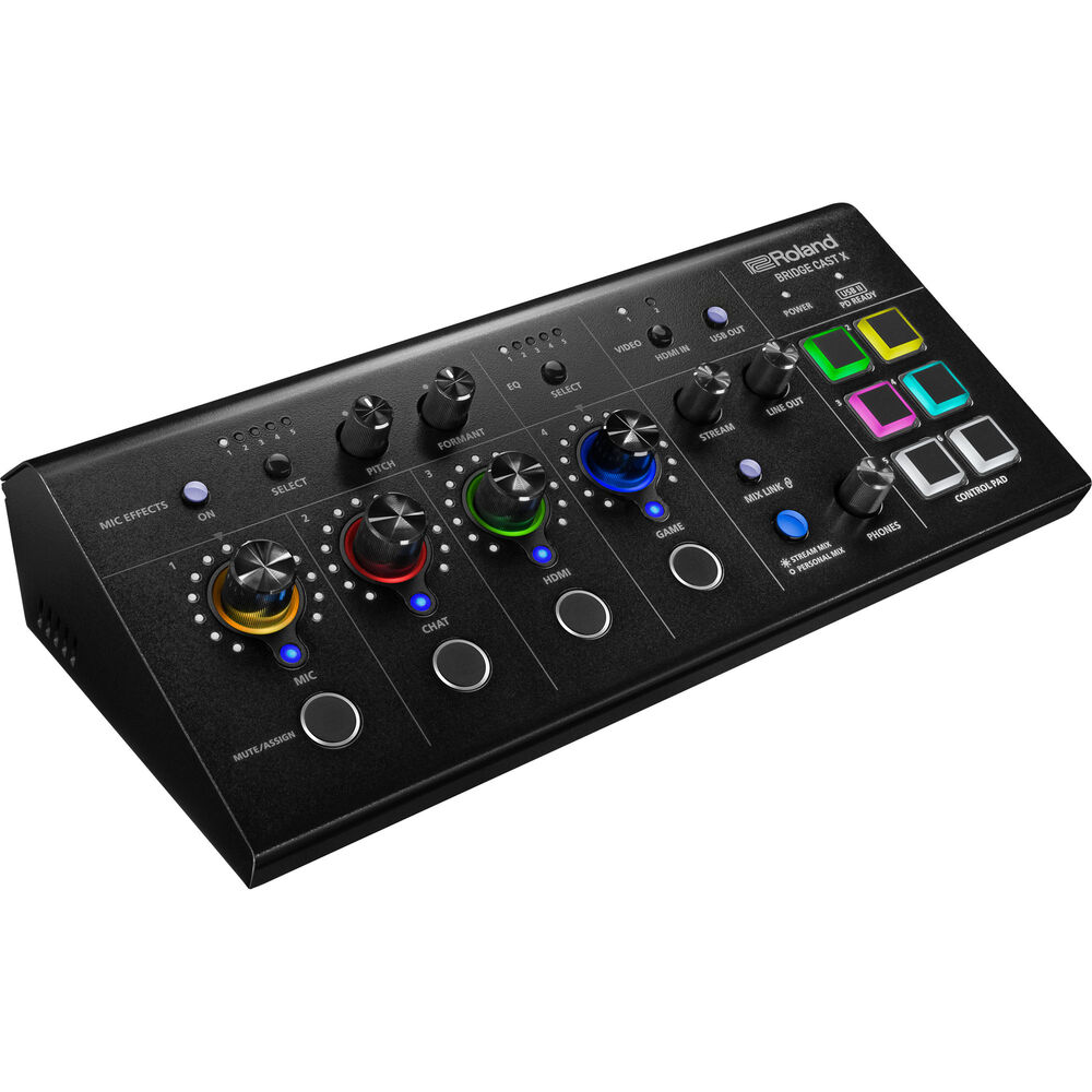 Roland Bridge Cast X Dual Bus Streaming Mixer and Video Capture|Roland Bridge Cast X Dual Bus Streaming Mixer and Video Capture|