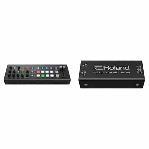 Roland V-1HD+ Compact 4 x HDMI Video Switcher & UVC-01 USB Capture Device Kit|Roland V-1HD+ Compact 4 x HDMI Video Switcher & UVC-01 USB Capture Device Kit|Roland V-1HD+ Compact 4 x HDMI Video Switcher & UVC-01 USB Capture Device Kit|Roland V-1HD+ Compact 4 x HDMI Video Switcher & UVC-01 USB Capture Device Kit|Roland V-1HD+ Compact 4 x HDMI Video Switcher & UVC-01 USB Capture Device Kit|Roland V-1HD+ Compact 4 x HDMI Video Switcher & UVC-01 USB Capture Device Kit