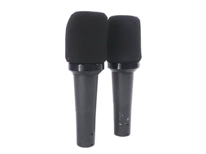 (2) Shure SM57 Cardioid Dynamic XLR Instrument Microphone w/ (2) A2WS Locking Microphone Windscreens