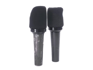 (2) Shure SM57 Cardioid Dynamic XLR Instrument Microphone w/ (2) A2WS Locking Microphone Windscreens