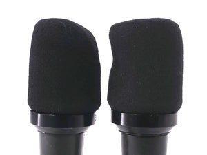 (2) Shure SM57 Cardioid Dynamic XLR Instrument Microphone w/ (2) A2WS Locking Microphone Windscreens