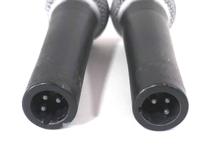 (2) Shure SM58 Dynamic Wired Microphones w/ 3-Pin Male XLR Connections