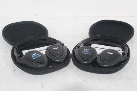 |(2) Williams Sound WIR RX15-2 Dual-Channel Infrared Wireless Headphones (2.3 or 2.8 MHz) w/ (2) Vinyl Zipper Cases|(2) Williams Sound WIR RX15-2 Dual-Channel Infrared Wireless Headphones (2.3 or 2.8 MHz) w/ (2) Vinyl Zipper Cases|(2) Williams Sound WIR RX15-2 Dual-Channel Infrared Wireless Headphones (2.3 or 2.8 MHz) w/ (2) Vinyl Zipper Cases