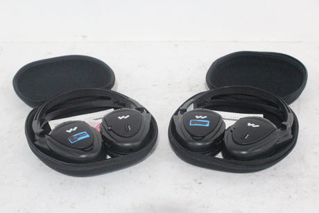 (2) Williams Sound WIR RX15-2 Dual-Channel Infrared Wireless Headphones (2.3 or 2.8 MHz) w/ (2) Vinyl Zipper Cases|(2) Williams Sound WIR RX15-2 Dual-Channel Infrared Wireless Headphones (2.3 or 2.8 MHz) w/ (2) Vinyl Zipper Cases|(2) Williams Sound WIR RX15-2 Dual-Channel Infrared Wireless Headphones (2.3 or 2.8 MHz) w/ (2) Vinyl Zipper Cases|(2) Williams Sound WIR RX15-2 Dual-Channel Infrared Wireless Headphones (2.3 or 2.8 MHz) w/ (2) Vinyl Zipper Cases