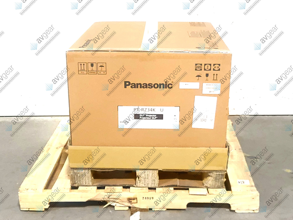 Panasonic PT-RZ34K 30,500 Lumens WUXGA 3-Chip DLP Large Venue Laser Projector (BRAND NEW)(No Lens)(C1914-1)