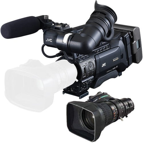 JVC GYHM890F18E ProHD SHOULDER CAMCORDER (w/FUJINON 18X ENG LENS w/2X EXTENDER) Main|JVC GYHM890F18E ProHD Shoulder Camcorder|JVC GYHM890F18E ProHD Shoulder Camcorder