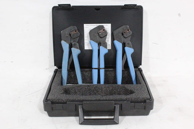 3 Extron Universal Hand Crimp Termination Tools in Carry Case - 1|3 Extron Universal Hand Crimp Termination Tools in Carry Case - 2|3 Extron Universal Hand Crimp Termination Tools in Carry Case - 3