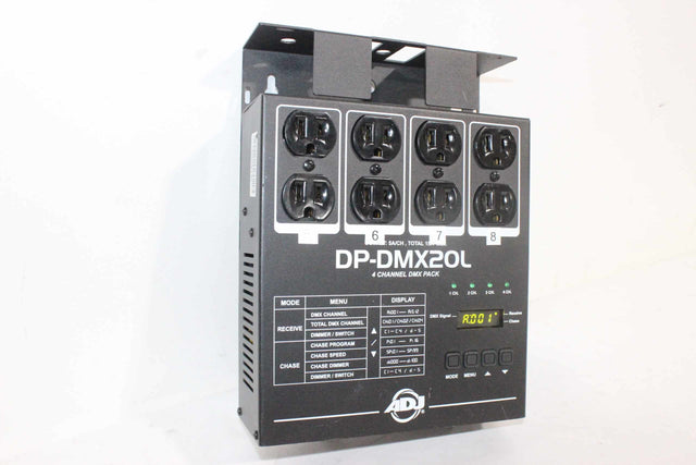 ADJ DP-DMX20L 4-channel DMX Dimmer Switch Pack - 1|ADJ DP-DMX20L 4-channel DMX Dimmer Switch Pack - 2|ADJ DP-DMX20L 4-channel DMX Dimmer Switch Pack - 3|ADJ DP-DMX20L 4-channel DMX Dimmer Switch Pack - 4|ADJ DP-DMX20L 4-channel DMX Dimmer Switch Pack - 5