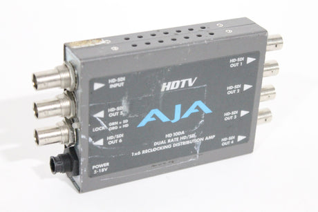 AJA HD 10DA Dual Rate HDSD 1x6 Reclocking Distribution Amp - 1|AJA HD 10DA Dual Rate HDSD 1x6 Reclocking Distribution Amp - 2|AJA HD 10DA Dual Rate HDSD 1x6 Reclocking Distribution Amp - 3|AJA HD 10DA Dual Rate HDSD 1x6 Reclocking Distribution Amp - 4|AJA HD 10DA Dual Rate HDSD 1x6 Reclocking Distribution Amp - 5|AJA HD 10DA Dual Rate HDSD 1x6 Reclocking Distribution Amp - 6