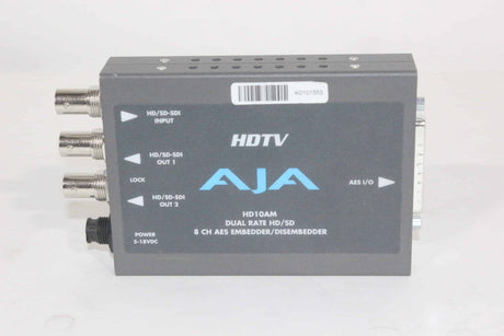 AJA HD10AM Dual Rate HDSD 8 ch aes Embedder Disembedder - 1|AJA HD10AM Dual Rate HDSD 8 ch aes Embedder Disembedder - 2|AJA HD10AM Dual Rate HDSD 8 ch aes Embedder Disembedder - 3