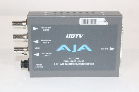 AJA HD10AM Dual Rate HDSD 8 ch aes Embedder Disembedder - 1|AJA HD10AM Dual Rate HDSD 8 ch aes Embedder Disembedder - 2|AJA HD10AM Dual Rate HDSD 8 ch aes Embedder Disembedder - 3|AJA HD10AM Dual Rate HDSD 8 ch aes Embedder Disembedder - 1