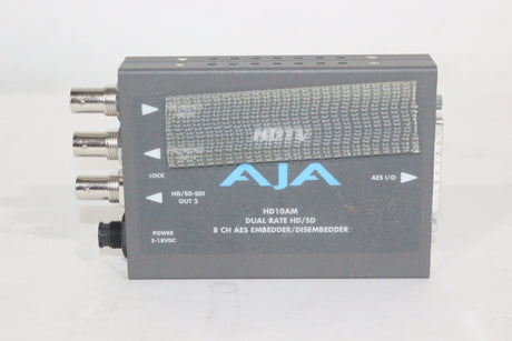 AJA HD10AM Dual Rate HDSD 8 ch aes Embedder Disembedder - 1|AJA HD10AM Dual Rate HDSD 8 ch aes Embedder Disembedder - 2|AJA HD10AM Dual Rate HDSD 8 ch aes Embedder Disembedder - 3