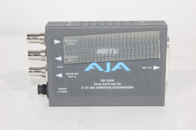 AJA HD10AM Dual Rate HDSD 8 ch aes Embedder Disembedder - 1|AJA HD10AM Dual Rate HDSD 8 ch aes Embedder Disembedder - 2|AJA HD10AM Dual Rate HDSD 8 ch aes Embedder Disembedder - 3