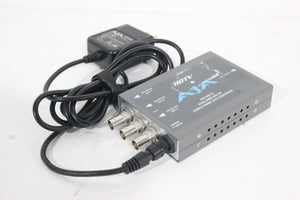 AJA HD10AVA Analog Video and Audio to SD/HD-SDI Converter w/ Power Cord