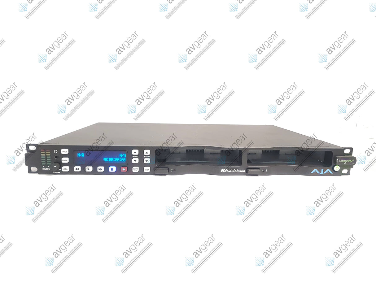 AJA Ki Pro Rack File Based 1RU Recorder and Player