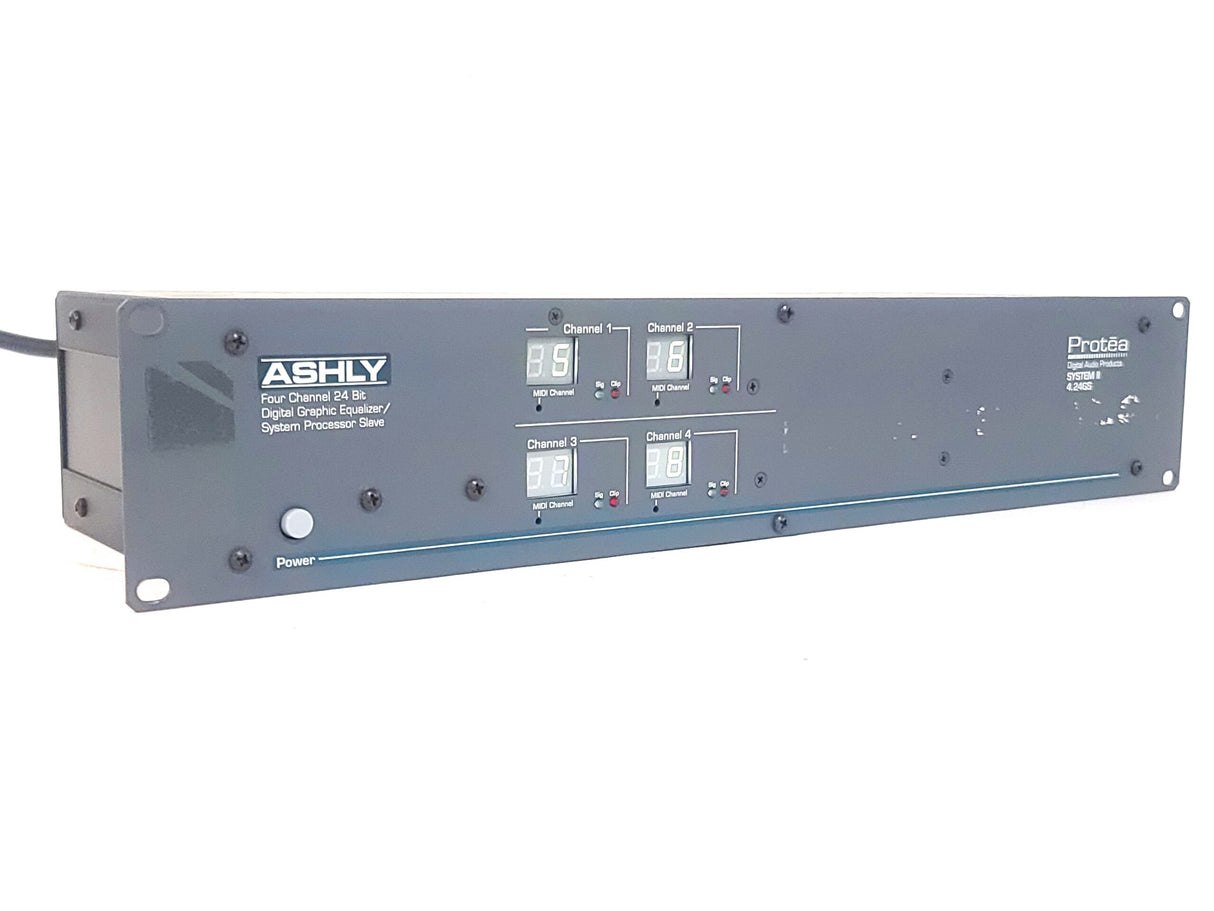 ASHLY Protea System II 4.24GS 4-Channel 24-Bit Digital Graphic Equalizer System Processor Slave - 1|ASHLY Protea System II 4.24GS 4-Channel 24-Bit Digital Graphic Equalizer System Processor Slave - 2|ASHLY Protea System II 4.24GS 4-Channel 24-Bit Digital Graphic Equalizer System Processor Slave - 3|ASHLY Protea System II 4.24GS 4-Channel 24-Bit Digital Graphic Equalizer System Processor Slave - 4|ASHLY Protea System II 4.24GS 4-Channel 24-Bit Digital Graphic Equalizer System Processor Slave - 5|