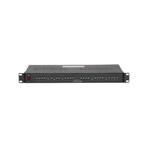 Altronix VertiLine24D Twenty-four PTC Protected AC CCTV Rack Mount Power Supply