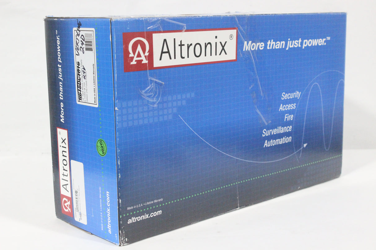 Altronix VertiLine24D Twenty-four PTC Protected AC CCTV Rack Mount Power Supply