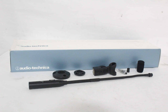 Audio-Technical ES915SC15 15-Inch Gooseneck Microphone in Original Box - 1|Audio-Technical ES915SC15 15-Inch Gooseneck Microphone in Original Box - 2|Audio-Technical ES915SC15 15-Inch Gooseneck Microphone in Original Box - 3|Audio-Technical ES915SC15 15-Inch Gooseneck Microphone in Original Box - 4|Audio-Technical ES915SC15 15-Inch Gooseneck Microphone in Original Box - 5