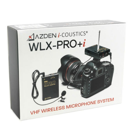 Azden AZDEN-WLX-PRO+I VHF Wireless Microphone System w TRRS Adapter