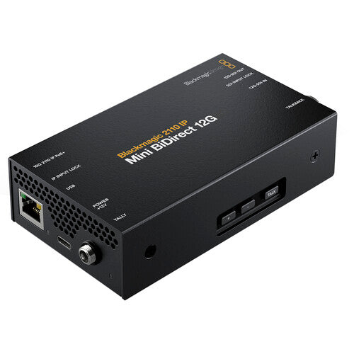 Blackmagic 2110 IP Mini BiDirect 12G - 1|Blackmagic 2110 IP Mini BiDirect 12G - 2|Blackmagic 2110 IP Mini BiDirect 12G - 3