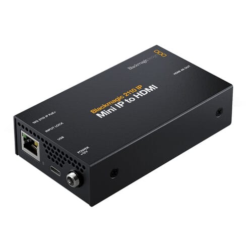 Blackmagic 2110 IP Mini IP to HDMI - 1|Blackmagic 2110 IP Mini IP to HDMI - 2|Blackmagic 2110 IP Mini IP to HDMI - 3