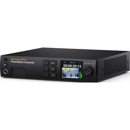 Blackmagic 2110 IP Presentation Converter - 1|Blackmagic 2110 IP Presentation Converter - 2|Blackmagic 2110 IP Presentation Converter - 3