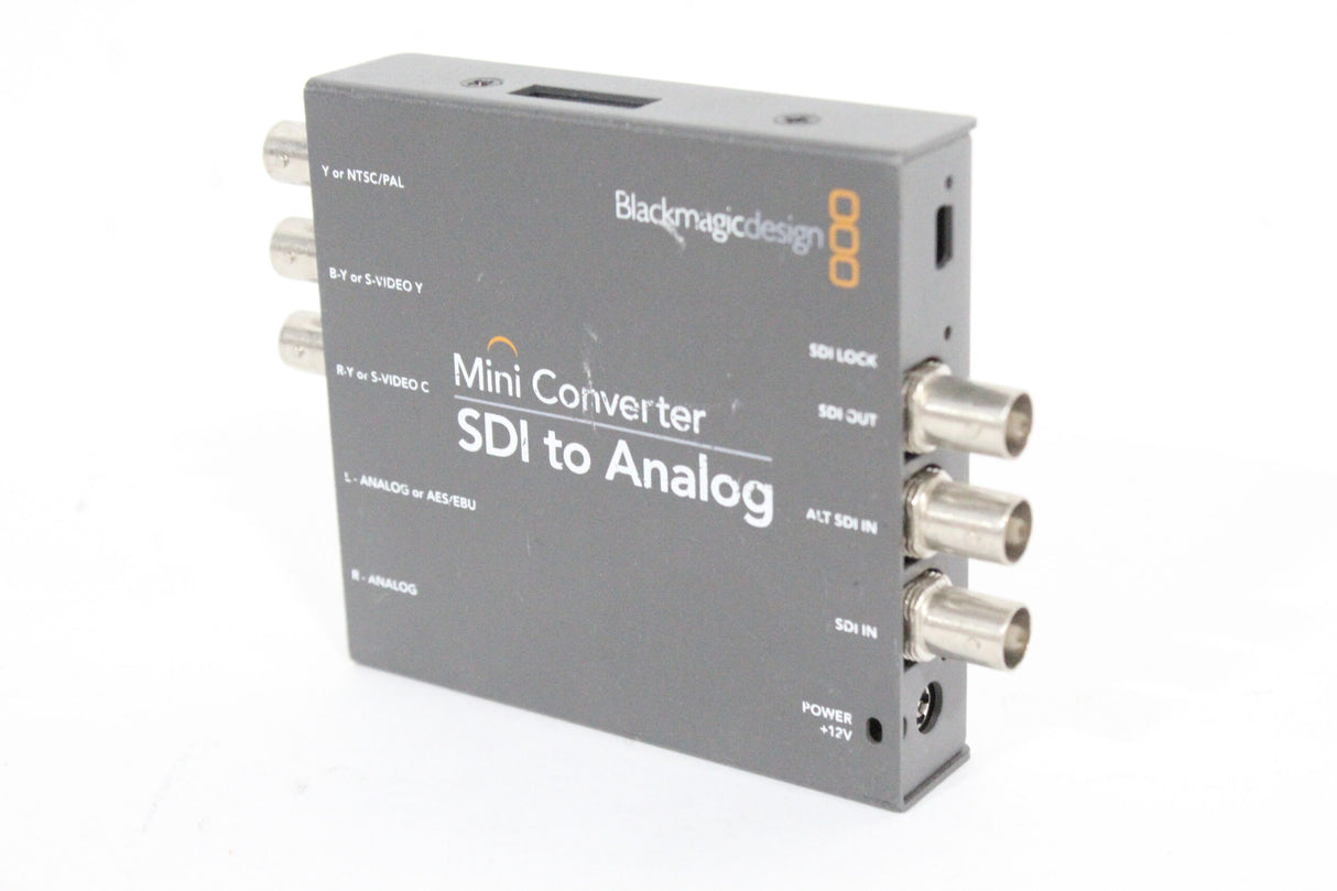 Blackmagic Design Mini Converter SDI to Analog - 1|Blackmagic Design Mini Converter SDI to Analog - 2|Blackmagic Design Mini Converter SDI to Analog - 3