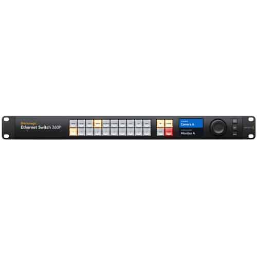 Blackmagic Ethernet Switch 360P - 1|Blackmagic Ethernet Switch 360P - 2