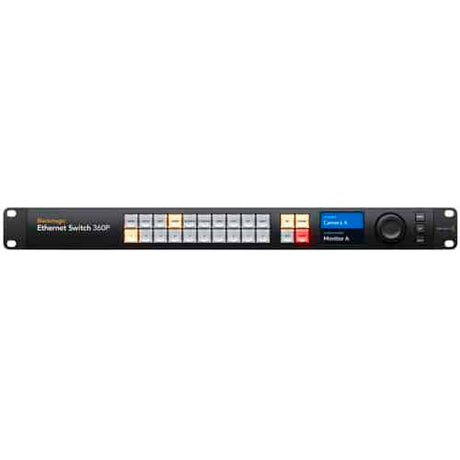 Blackmagic Ethernet Switch 360P - 1|Blackmagic Ethernet Switch 360P - 2