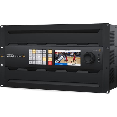 Blackmagic Videohub 120x120 12G - 1|Blackmagic Videohub 120x120 12G - 2|Blackmagic Videohub 120x120 12G - 3