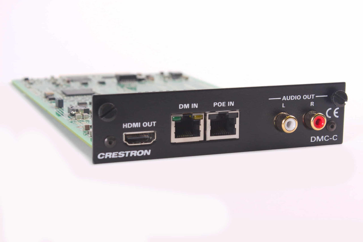 Crestron DMC-C Input Card main|Crestron DMC-C Input Card front1|Crestron DMC-C Input Card side1|Crestron DMC-C Input Card back|Crestron DMC-C Input Card side2|Crestron DMC-C Input Card label