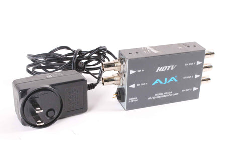 AJA Model HD5DA HD/SD Distribution Amp - In Original Box (Damaged PSU Lock) main|AJA Model HD5DA HD/SD Distribution Amp - In Original Box (Damaged PSU Lock) front|AJA Model HD5DA HD/SD Distribution Amp - In Original Box (Damaged PSU Lock) side1|AJA Model HD5DA HD/SD Distribution Amp - In Original Box (Damaged PSU Lock) back|AJA Model HD5DA HD/SD Distribution Amp - In Original Box (Damaged PSU Lock) side2|AJA Model HD5DA HD/SD Distribution Amp - In Original Box (Damaged PSU Lock) lock|AJA Model H