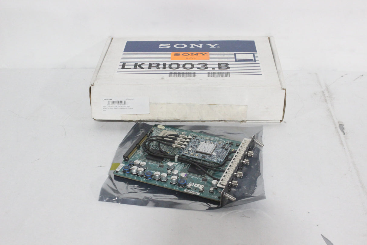 Sony LKRI-003 Dual Link HD/SDI Input Board for Sony SXRD Projectors (C1505-166) New-Open Box|||